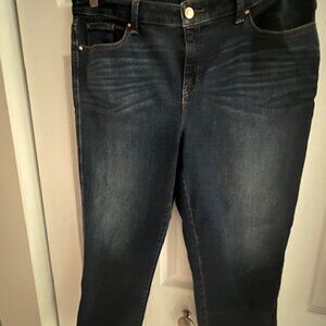 Chico's The Platinum Crop Denim Jeans